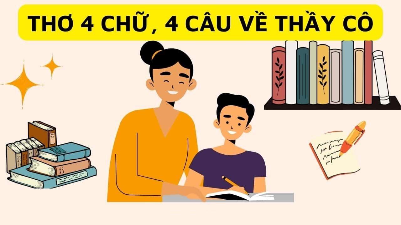 Cách làm thơ 4 chữ đơn giản: 101+ bài thơ 4 chữ hay, đa dạng chủ đề ...